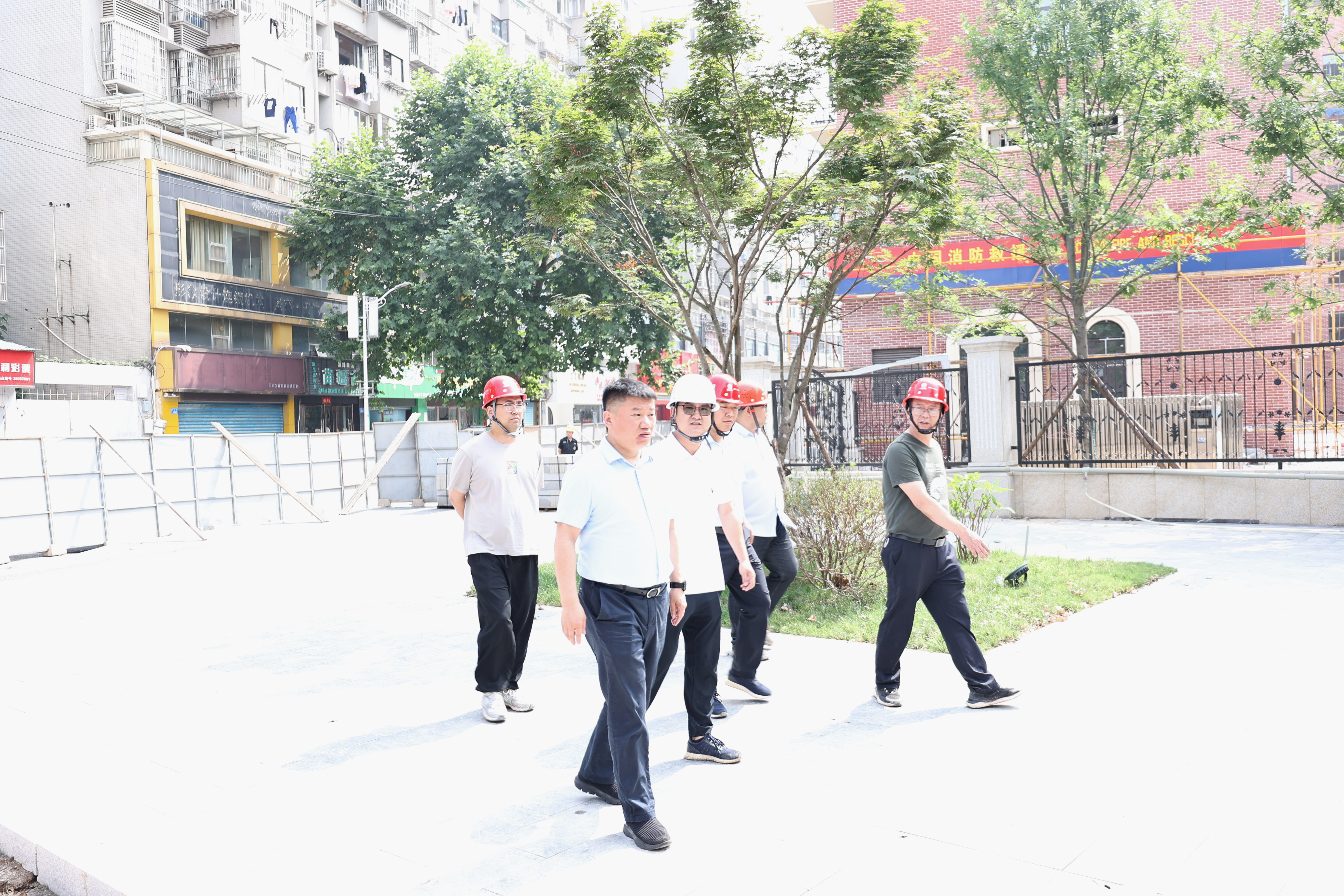 市國控集團黨委書記、董事長張志堅督導檢查安全生產(chǎn)和文明創(chuàng)建工作